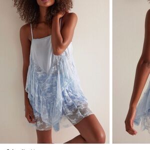 Free People Sunday Candy Mini Slip